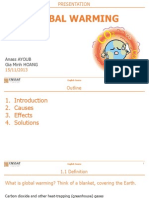 Global Warming Prefinal Handout