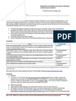 Span 110-MW Syllabus Spring 2014 