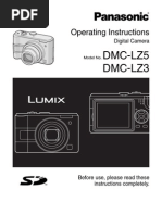 Camera Digital - Manual Panasonic Lumix Dmc-lz5 e Dmc-lz3