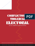 Conflictos y Violencia Electoral