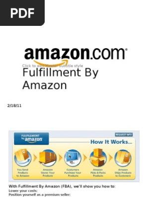 02fulfillment by Amazon Presentation