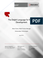 Delphi Mobile Development White Paper 180613
