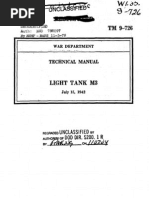 (1942) Technical Manual TM 9-726 Light Tank M-3 Stuart