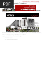 Create a Fake Render in Photoshop