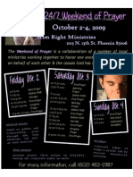 24.7 Prayer 2009 Flyer