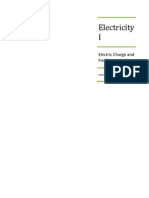 Electricity I: Electric Charge and Field