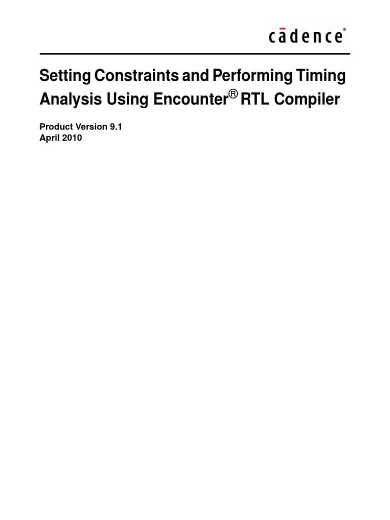 RC Ta | PDF | Hardware Description Language | Command Line Interface