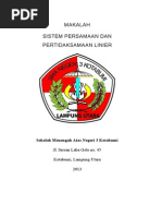 Download Makalah Sistem Persamaan Dan Pertidaksamaan Linier by Farida Kofa SN201876856 doc pdf