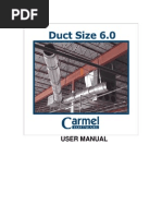 Download Duct size 6 user manual by abbasrayansaba SN201878647 doc pdf