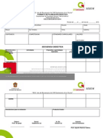 FORMATO DE PLANEACIÓN DIDÁCTICA