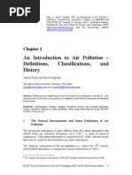 Download An Introduction to Air Pollution Definitions Classifications andHistory by shreedharkolekar SN201882725 doc pdf