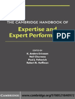 Expertise and Expert Performance