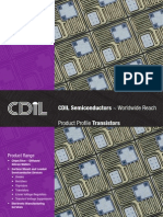 CDIL Semiconductors product profile for transistors
