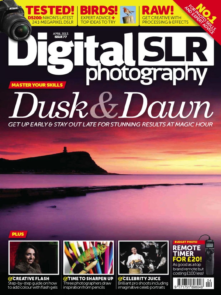 Digital SLR Photography 2013-04 | PDF | Camera Lens