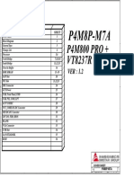 Mainboard Biostar Model P4M8P M7A