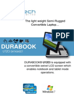 U12Ci DURABOOK Datasheet