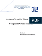 Compozitia granulometrica