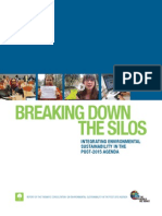 Breaking Down The Silos: Integrating Environmental Sustainability in The Post-2015 Agenda