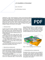 3D Numerical Modeling of A Landslide in Switzerland