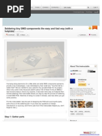 Soldering Tiny SMD Components