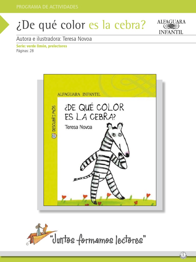 DE-QUÉ-COLOR-ES-LA-CEBRA | PDF | Cebra | Color