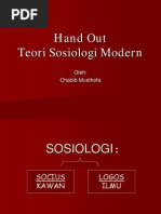 Download Hand Out Teori Sos Modern PDF by khairul Amin SN20192029 doc pdf