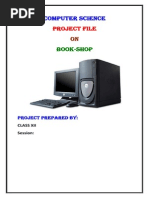 Computer Science: Project File