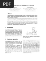 Isolated Mosfet Gate Driver Paper