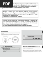 Citizen Instruction Manual E820