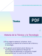 Tecnica y Tecnologia
