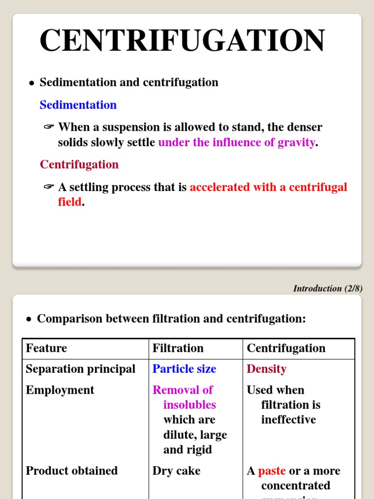 BS 5 Centrifugation PDF Centrifugation Centrifuge