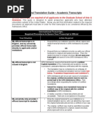 Notary and Translation Guide For Academic Transcript For Applying To US Universities For PHD