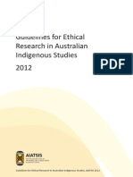 Guidlines For Ethical Research AIATSIS Australia