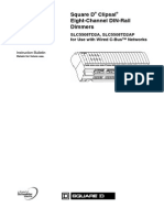 SquareD Clipsal Eight Channel DIN Rail Dimmer - 63249 420 245