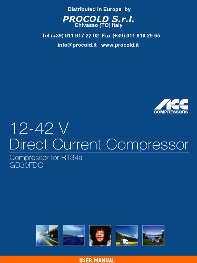PROCOLD S.R.L.: Distributed in Europe by | PDF | Air Conditioning ...