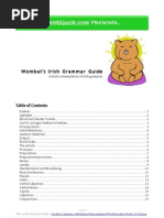 Download Wombats Irish Grammar Guide by irishgaelictranslatorcom SN201947 doc pdf