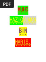 BORANG PEMARKAHAN PENGADIL