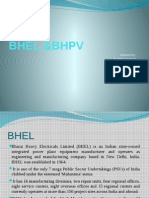 BHEL &BHPV