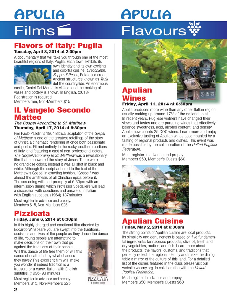 6 Apulia Exhibit Page-2 | PDF | Food And Drink Preparation | Cooking