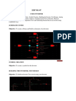 CMOS Inverter Design Using Cadence