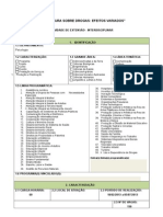 Formulário Ação de Extensão 2013 interdisciplinar postado no scribd