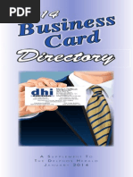 Business Card: Directory