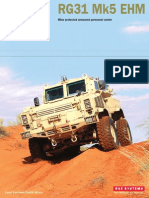 RG Protector RG31 Mk5 EHM: Mine Protected Armoured Personnel Carrier