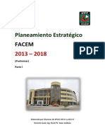 Plan Estrategico Preliminar 2013 2018 Facem