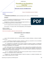 Aprova a Consolidação das Leis do Trabalho