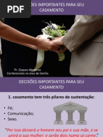 Decisões importantes para o seu casamento ppt