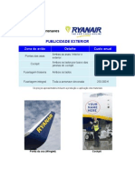 Ryanair - Publicidade Exterior