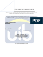 Lembar Persetujuan Kerja Praktek Sistem Informasi Universitas Internasional Batam