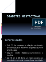Diabetes Gestacional - Mendoza