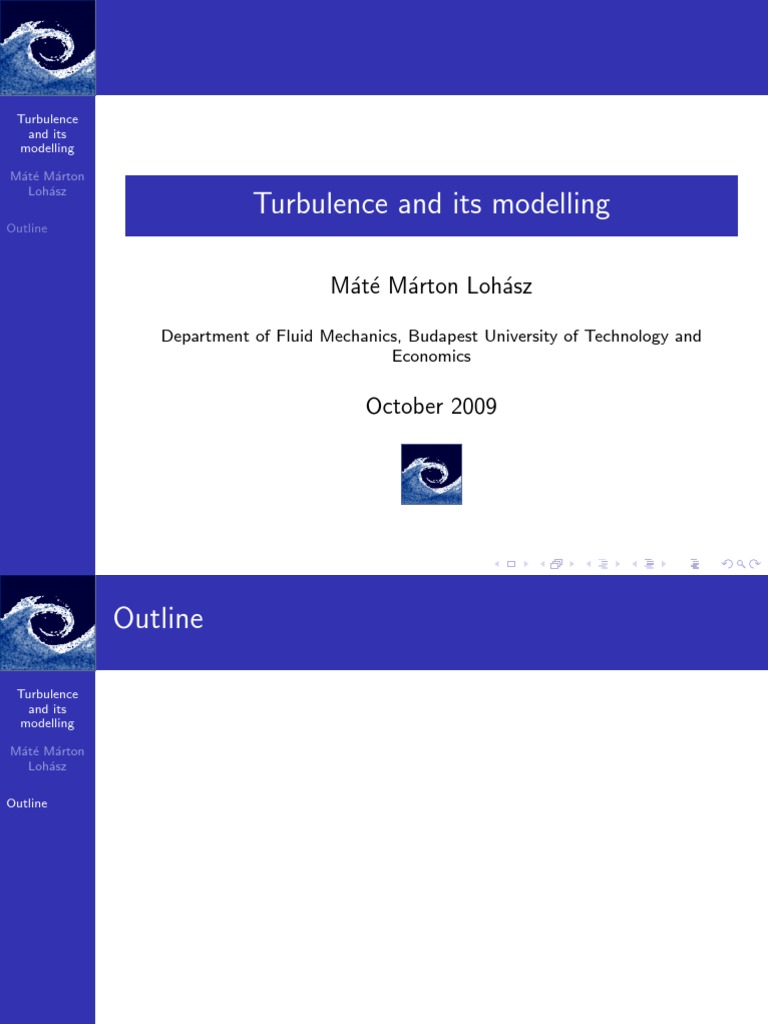 1-3 Turbulence and Modelling | PDF | Turbulence | Fluid Dynamics